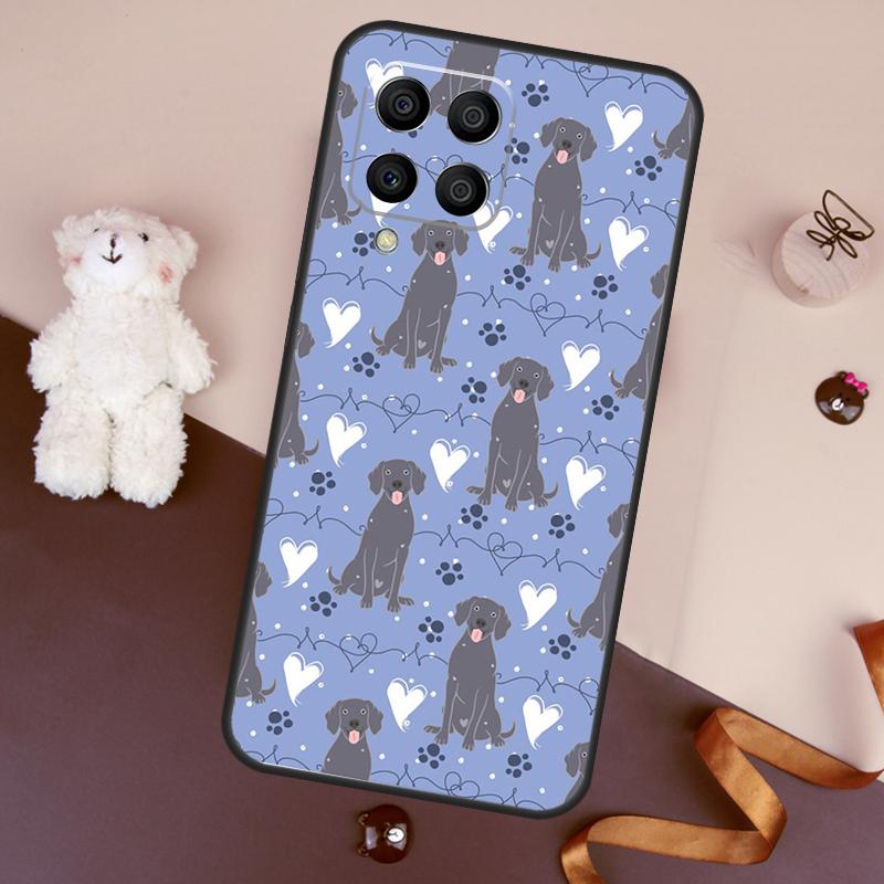 Weimaraner Dog Case For Samsung Galaxy M13 M54 M34 M14 M56 M36 M16 M31 M11 M53 M12 M32 M52 M35 M55 M15 M06