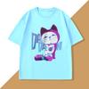 Dandadan Turbo Granny Cat Tshirt for Unisex WOMEN Harajuku Summer Cotton Short Sleeve O Neck Tees Unisex Funny Loose Unisexs Clothes