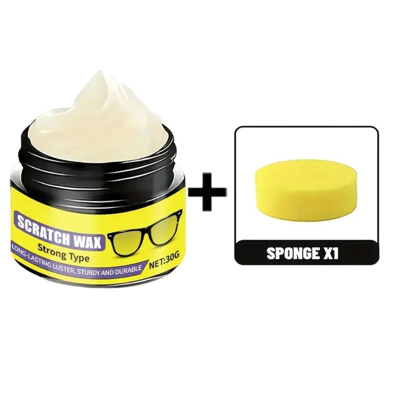 Lens Scratch Remover Glasses Lens Cleaner with Cleaning Sponge for Students Workers and Eyeglasses Store
