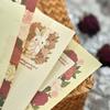 Floral Pattern Card Envelope Set Writing Paper with Envelopes  School Office Supplies
