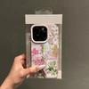 Retro Floral Girl Wallpaper Pattern Phone Case For iPhone 17 16 11 12 13 14 15 Pro Max XS XR X 8 7 Plus 17E Shockproof TPU Cover