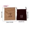 Hair Dryer Diffuser Cover with Drawstring Closure - Flocking Hair Dryer Bag Storage Belt Mouth Dust Bag for Hairdryer Accessory