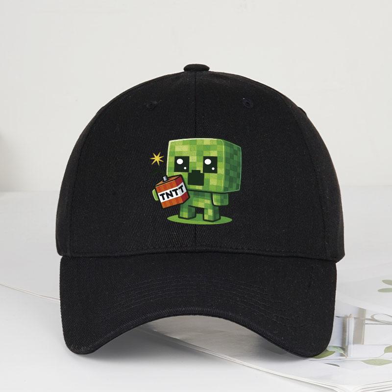 1 Creeper Pattern Baseball Cap Unisex HipHop Cap lightweight and formfitting perfect for travel and casual wear yearround
