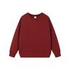 Fashionable 330g Oversized Casual Men's American Streetwear Solid Color Crew Neck Sweatshirt - Men's Fall Winter Basic Sweatshirt