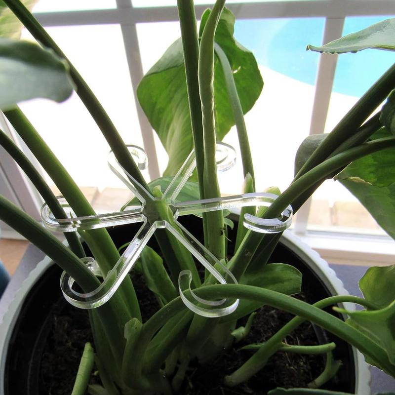 Plant Stem Support Reusable Plants Support Clips Garden Plants Accessories Flower Branches Stem Organizer Stand Fixing Clamp