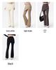 Women's Micro-Flare Yoga Skirt Pants Set for Outdoor Fitness - Autumn/Winter