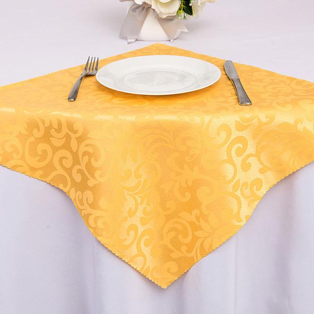 Factory Price Reusable Napkins Table Cloth Polyester Serving Napkin Dish Mat Cutlery Hotel Dinner Home Wedding Decoration