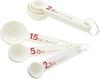 Iwasaki Industries Measuring Spoon, White, 12 X 4.1 X 3 Cm, Escort Measuring Spoon K-1509W