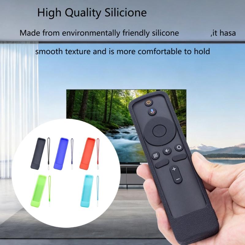 Silicone Remote Guard Anti Drop Design Nonslip Texture Seamlessly Button Alignment Easy Wipe Clean for XMRM-006/00A