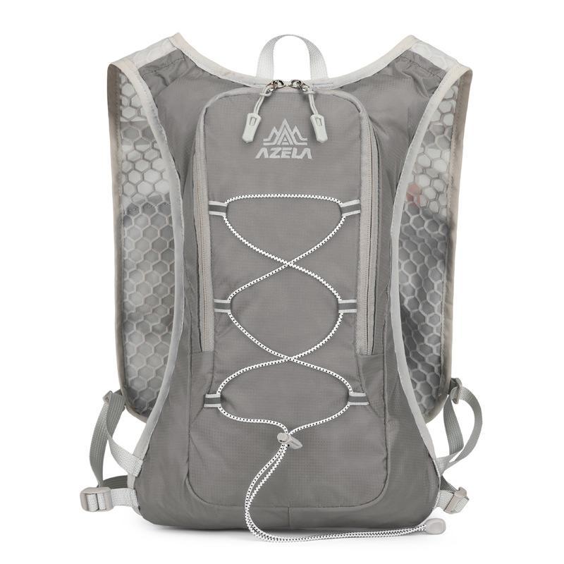 Adjustable Strap Running Hydration Vest 1Pc Unisex Lightweight Backpack for Hiking Cycling Jogging Trail Run