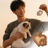 Pet Hair Storage Keychain Dog Paw- Pendant Cat Dog Storage Pet Hair Pendant