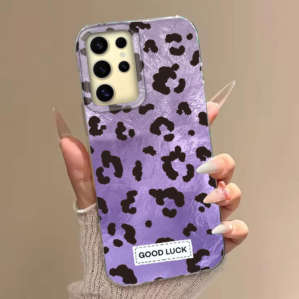 

Ретро Черный Леопардовый Принт Узор Женский Чехол для Телефона для Samsung Galaxy S25 Edge S24 S23 S22 S21 S20 FE Plus Ultra Оболочка TPU Чехол Samsung Galaxy S22 Plus белый