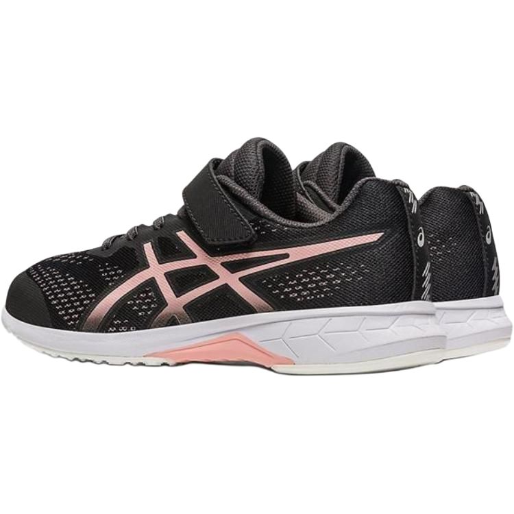 Asics Lazerbeam Rh Mg Comfortable Versatile Durable Breathable Low-Top Kids Running Shoes Kids sneaker Black 1154A155-002