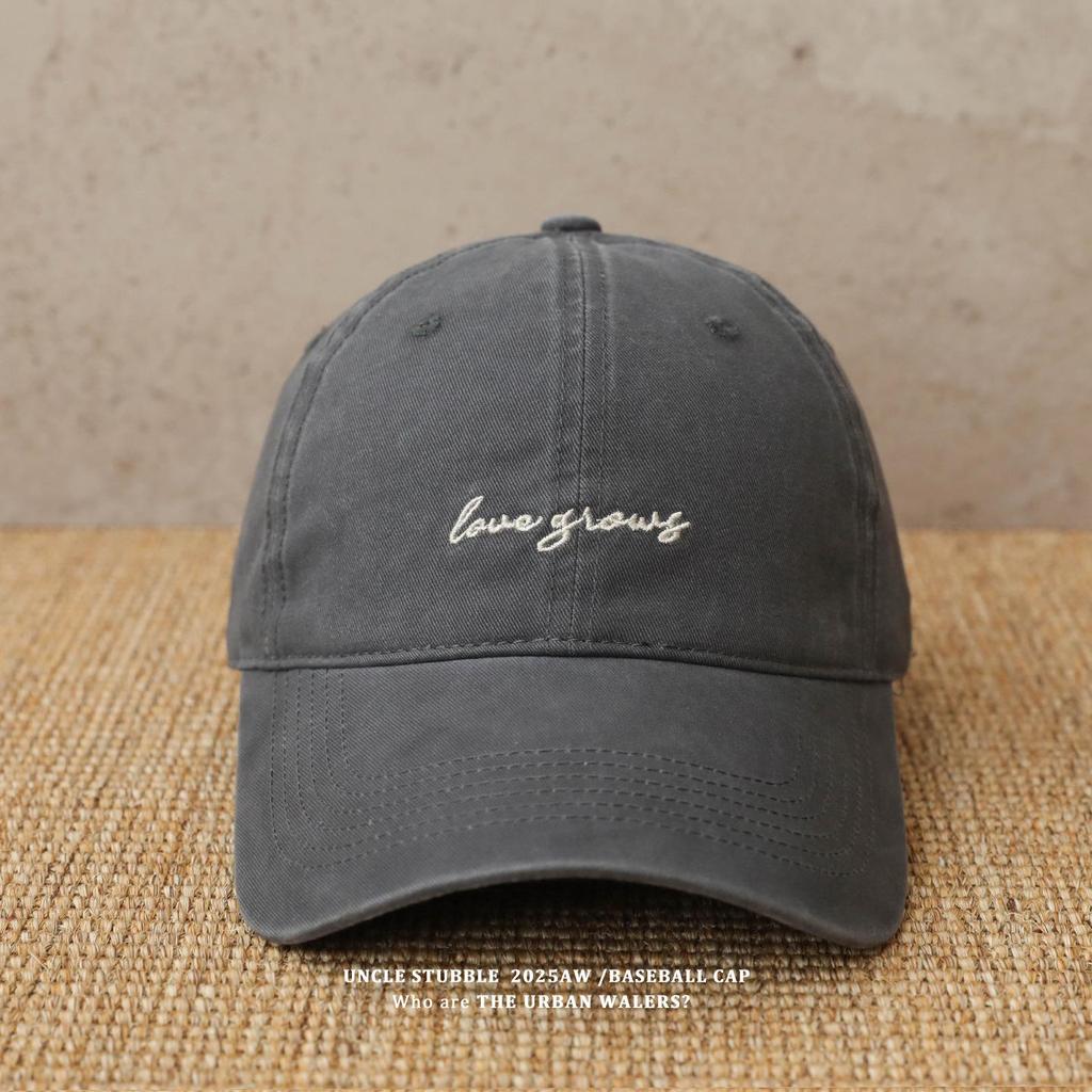 Extra Large Wide-Brim Korean Baseball Cap - Unisex, Versatile Embroidered Soft Top for Larger Head Sizes