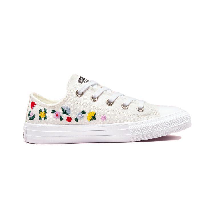 Converse Chuck Taylor All Star Low PS 'Floral Embroidery' A02211C