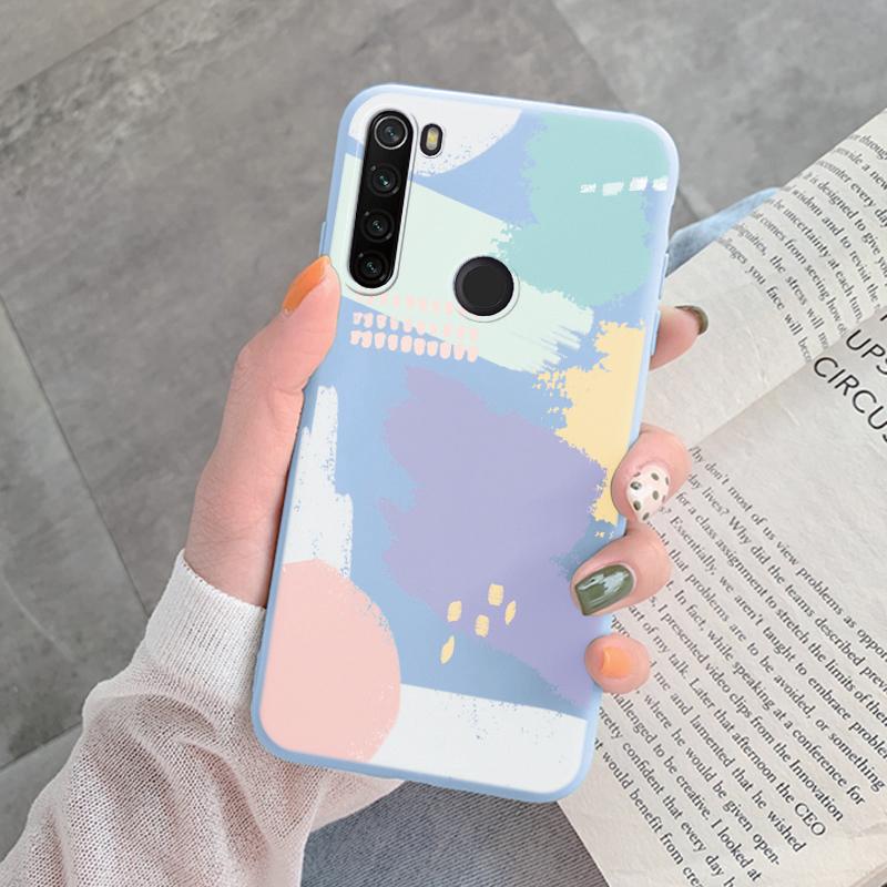 For Redmi Note 8 Pro 8T Back Cover Protective Case Soft Silicone Cute Cartoon Cat Frog Funda Phone Case For Xiaomi Redmi Note 8