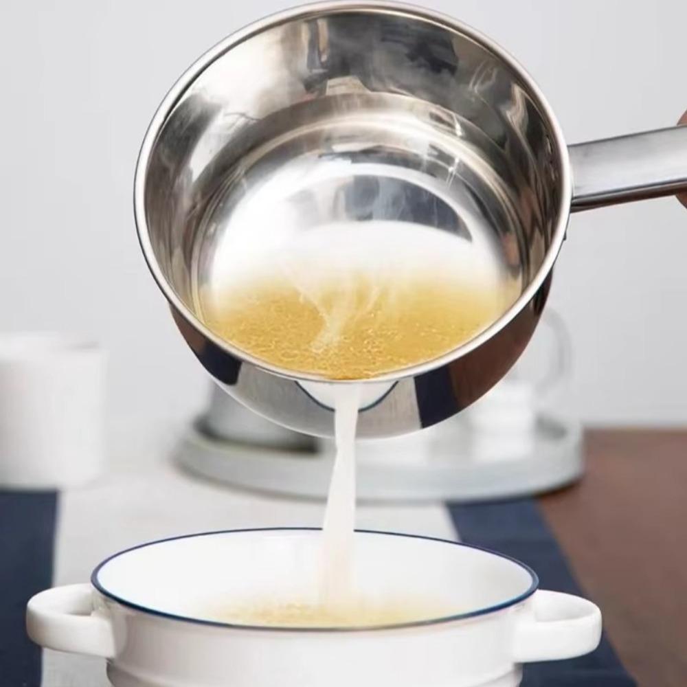 Stainless Steel Non-stick Pan Noodle Pot Thickened Milk Pot Durable Tableware Pan Household
