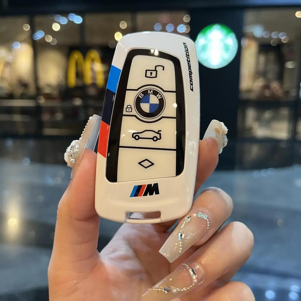 Car Remote Key Case Cover Shell for BMW X1 X3 X5 X6 X7 1 3 5 6 7 Series G20 G30 G11 F15 F16 G01 G02 F48 Car Accessories EV2