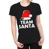1T T Shirt Womens Team Santa