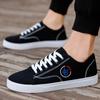 2025 Spring and Summer New Shoes Men's Korean Version Trendy Men's Casual Shoes Fashion Versatile Board Shoes Breathable Canvas Shoes Men