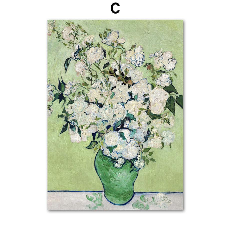 William Morris Matisse Flower Market Girl Wall Art Canvas Painting Nordic Posters And Prints Wall Pictures For Living Room Decor