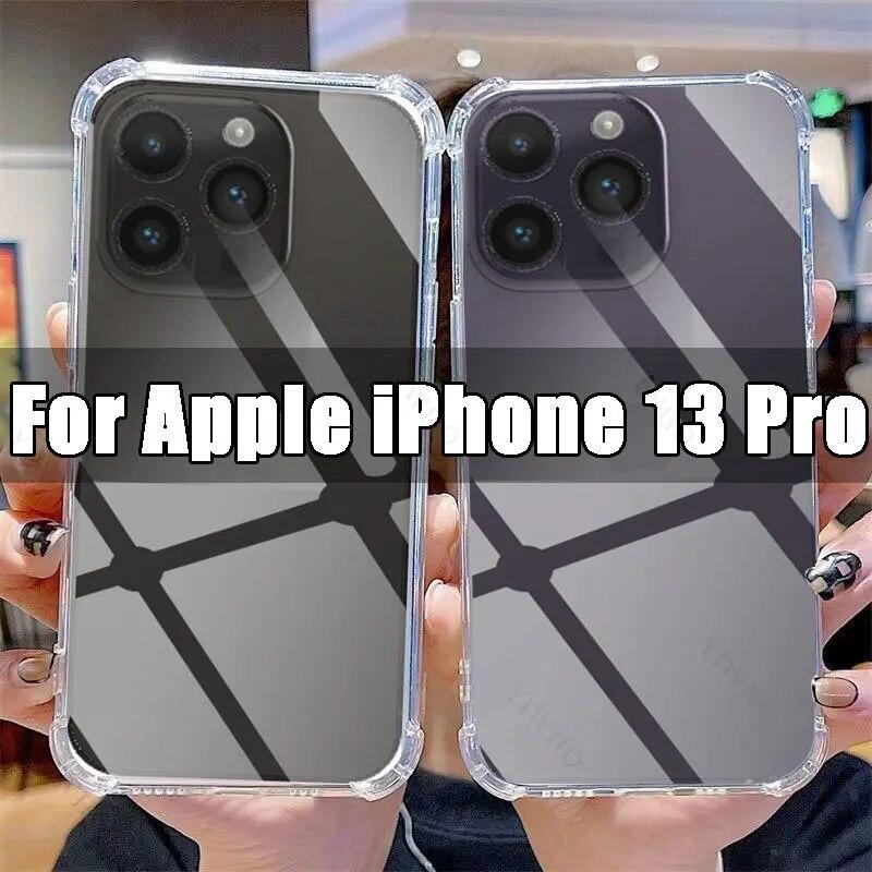 

Прозрачный чехол для телефона Apple IPhone 13 Pro, прозрачный чехол из ТПУ для iPhone13 13Pro 6,1 дюйма A2638, противоударные чехлы с защитой от царапин