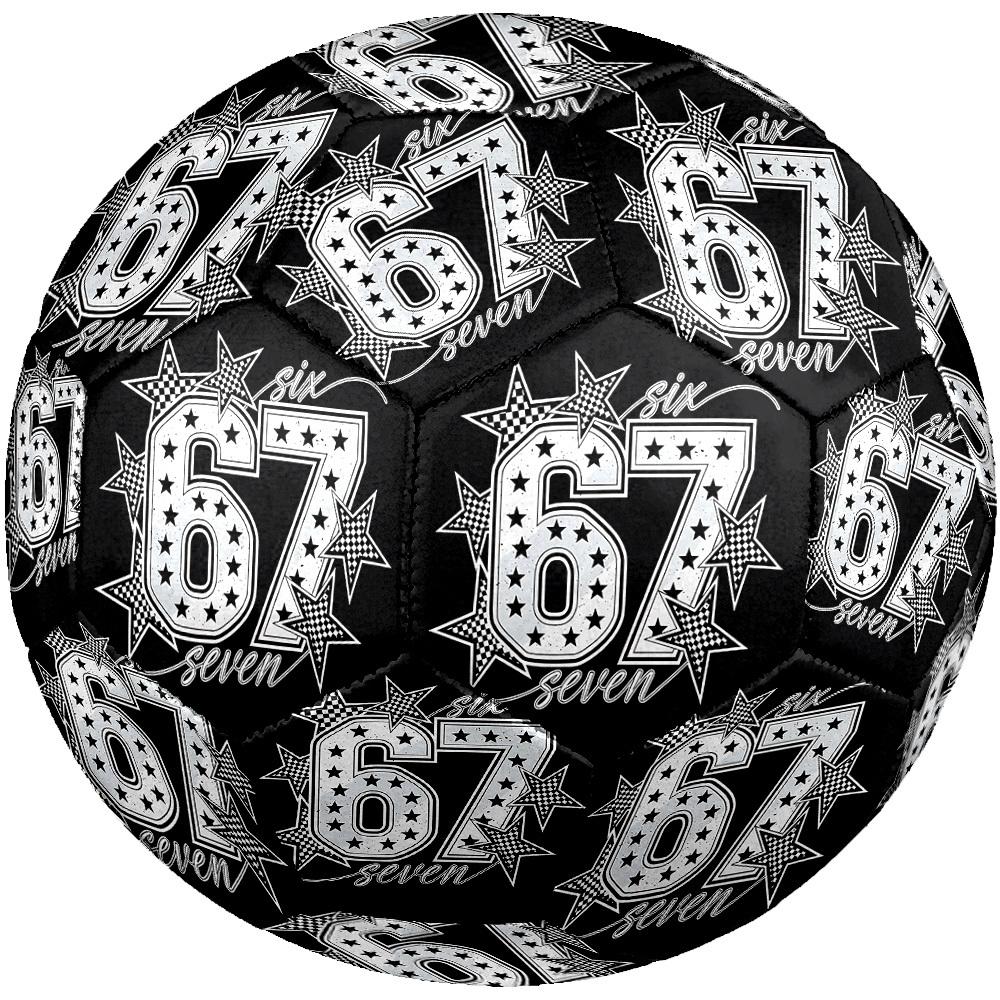 1pc Starry Number Theme Soccer Ball Football, Size 5, Lightweight PVC, Outdoor Training Soccer Ball,Gift C6554
