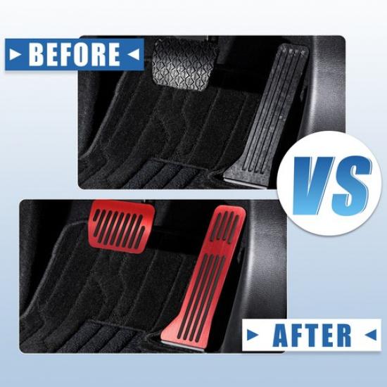 Pack of 1 For Mazda Car Foot Pedal Pads Accelerator Gas Brake Pedal Cover Red