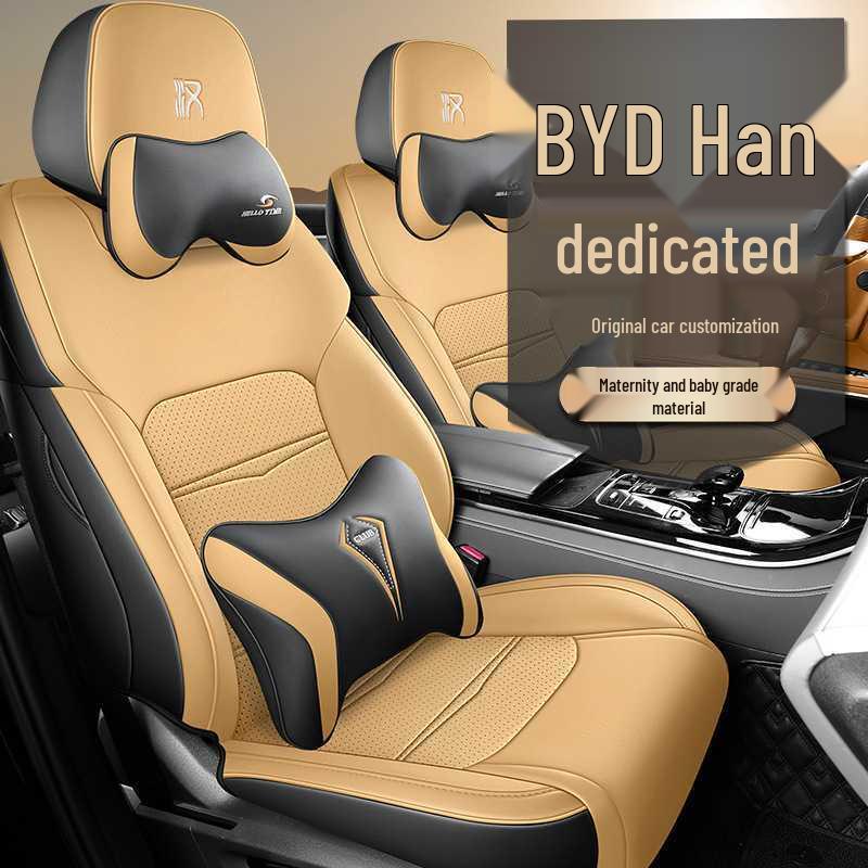 BYD Han All-Season Leather Seat Cushion for Five-Seaters
