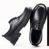 Men's Formal Leather Shoes Minimalist and Versatile Design Style Daily Office Outdoor Leisure Business Thick Bottom Men's Shoes