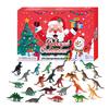 Christmas Advent Calendar with 24 Animal Figures Daily Countdown To Christmas for Kids Interactive Parent-Child Fun Gift Collection