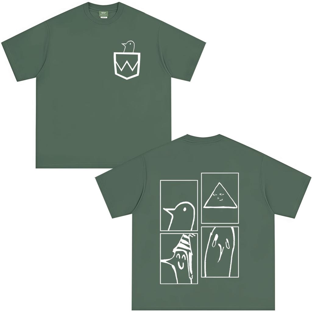 Japanese Anime Manga Oyasumi Goodnight Punpun Aiko Tanaka T-shirts Men's Women Clothing Summer Fashion Casual Oversized Tees