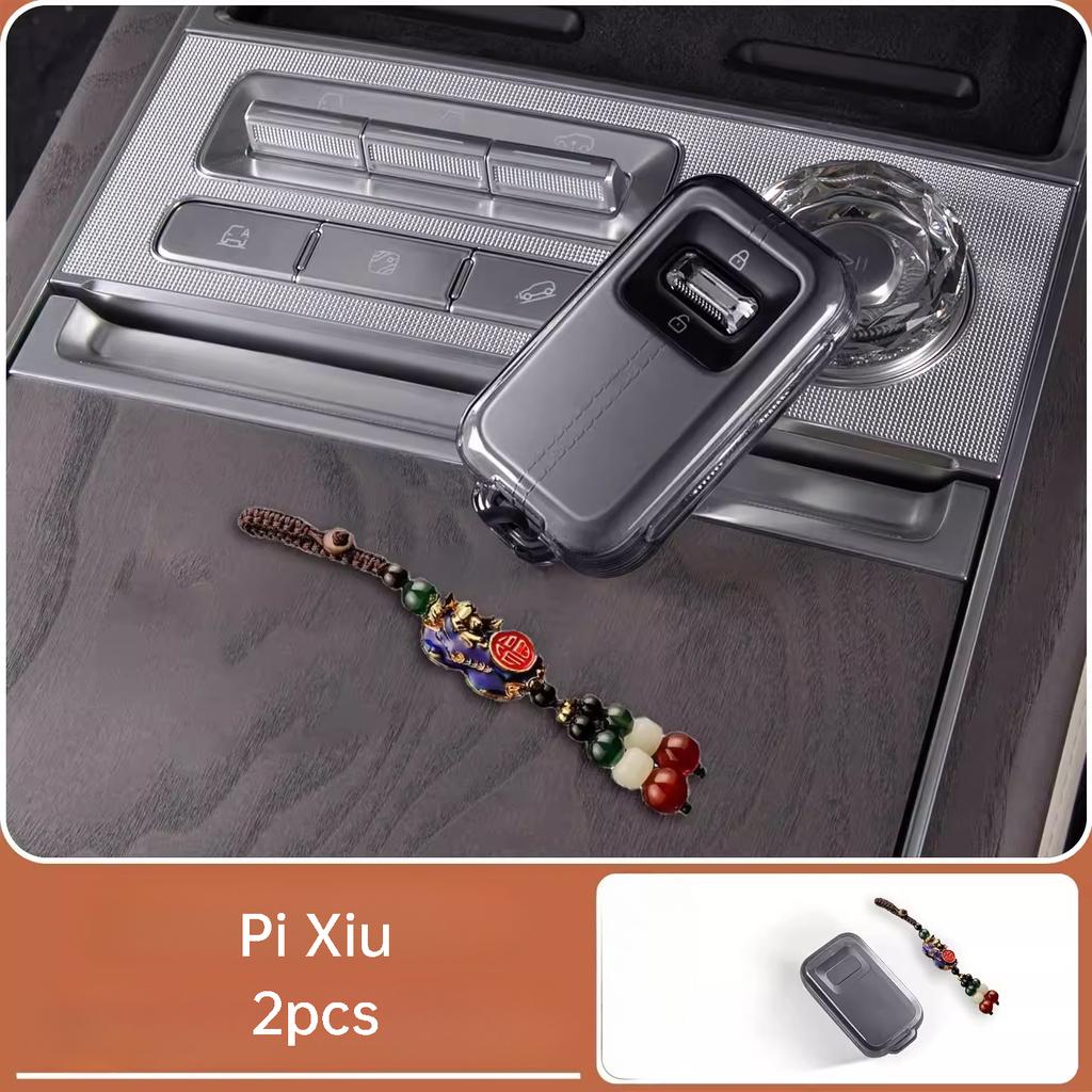 Per Zeekr 001 9X 2026 Custodia Trasparente in TPU per Chiave Auto Chiave Remota Cover Completa Guscio Protettivo Accessori Fibbia Chiave
