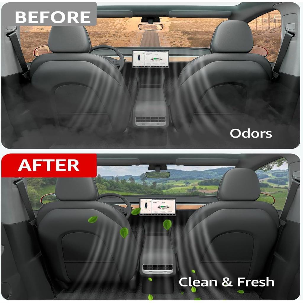 Atley Wagon Air Conditioner Filter with Activated Carbon for PM2.5 Compatible, Deodorizing, Antibacterial, Mildew