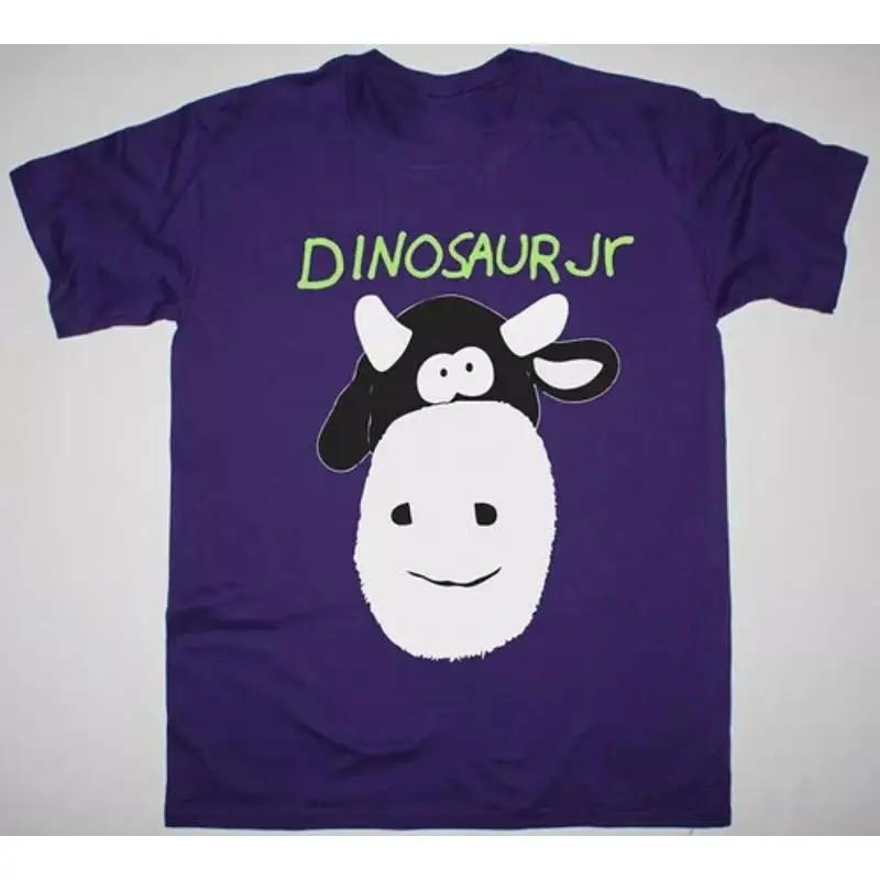 Dinosaur Jr Cow T shirt Purple Cotton All Sizes S 5XL Fan