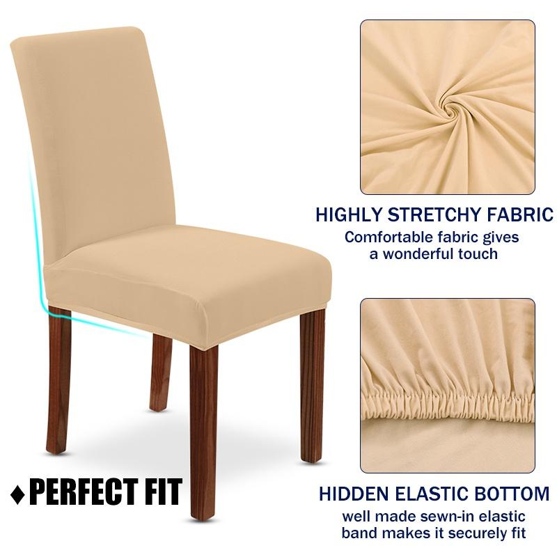 Upgrade 10 Colors Solid Color Chair Cover Spandex Stretch Elastic Slipcovers Covers White For Dining Room Wedding Banquet Hotel At Affordable S Free Real Reviews With Photos Joom Upgrade 10 Colors Solid Color Chair, White Leather Dining Room Chair Covers