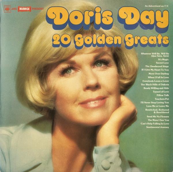 

LP Record DORIS DAY - 20 Golden Greats PR5053 Warwick Records 1978 UK Jazz Used