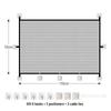 Foldable Cross-Border Pet Barrier: Portable Anti-Drill Cat Fence & Isolation Net