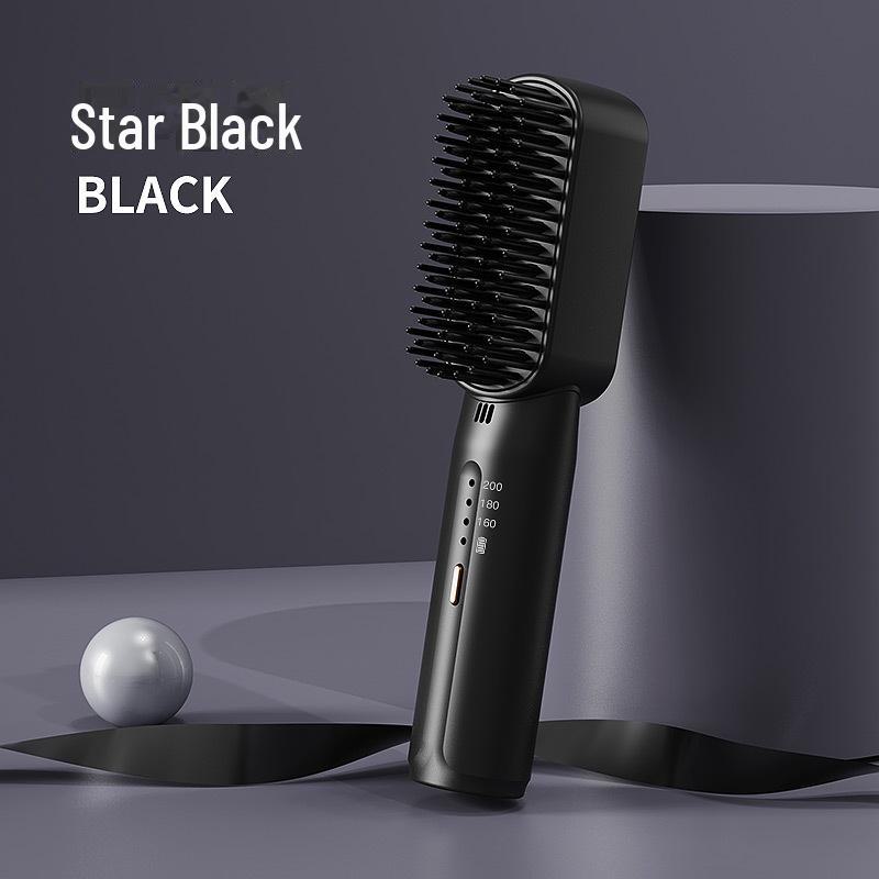 Portable Wireless Hair Straightener & Curler: Rechargeable, Travel-Friendly, Hair-Friendly