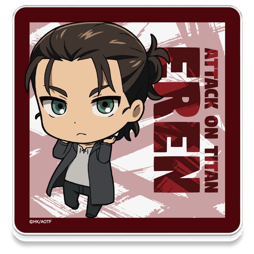 Attack on Titan Acrylic Coaster Vol.1 [Eren]