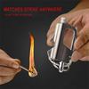 Permanent Match Infinity Lighter With Keychain, The Forever Lighter, Emergency Fire Starter Striker Set