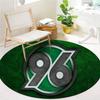 Hannover 96 Round Area Rug,Carpet Rug for Living Room Bedroom Sofa Playroom Decor,Non-slip Floor Mat