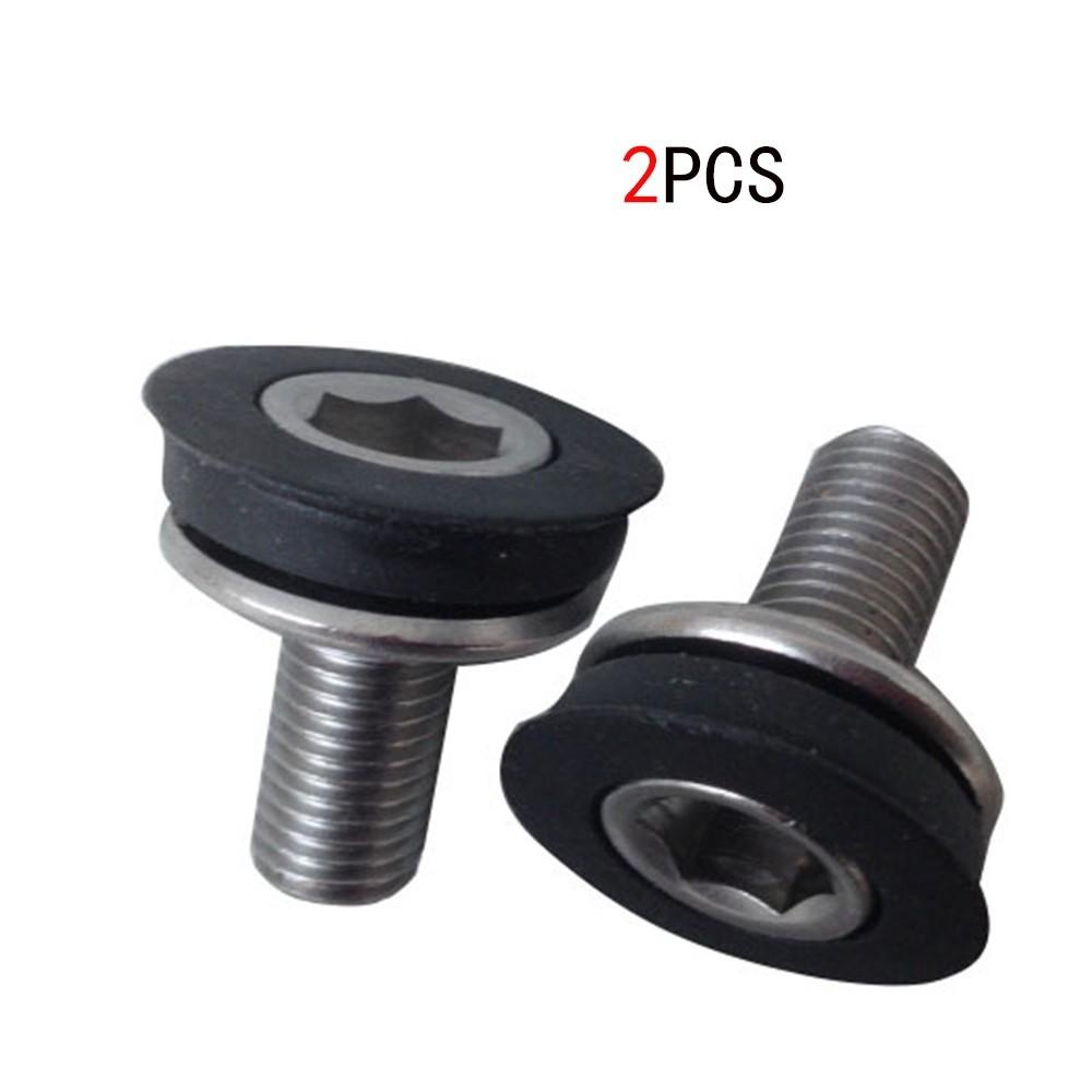 2PCS Bottom Bracket Nuts Road Bike Screw Waterproof