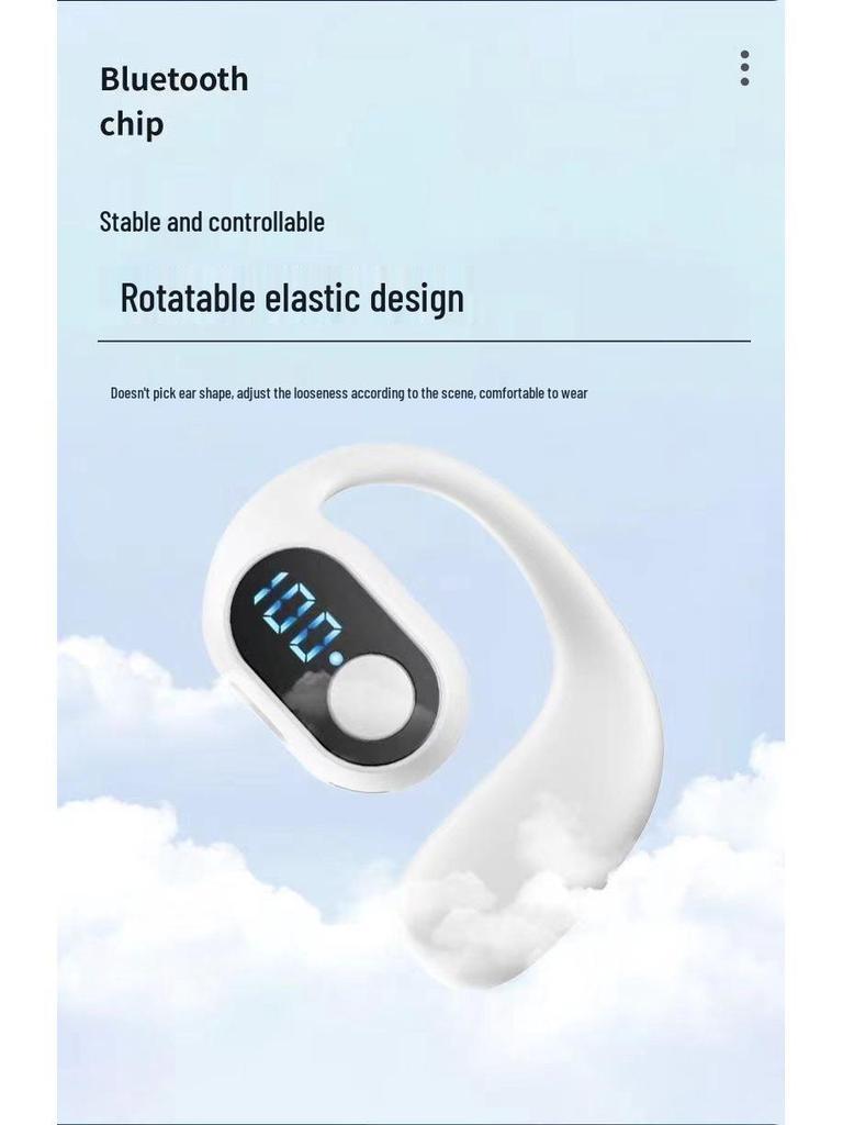 Long-Lasting Bluetooth Headphones with In-Ear and Over-Ear Options & Digital Display