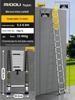 Magdolli Stainless Steel Telescopic A-frame Ladder, Multifunctional Foldable Indoor Aluminum Alloy Stair Ladder