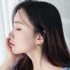 Cool Star Hoop Earrings Temperament Star Earrings Exquisite Pentagram Tassel Earrings  Party