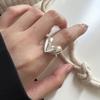 Kreativer Retro Verstellbarer Herzring für Damen - Stapelbarer Mode-Statement