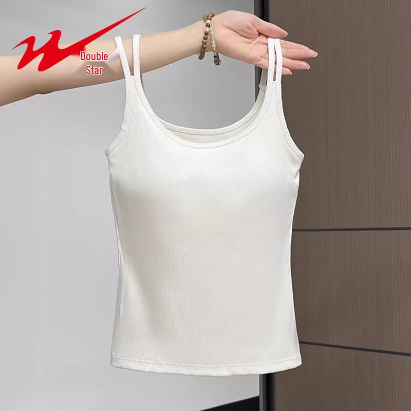 Canottiera Top Shuangxing da Donna con Reggiseno Integrato
