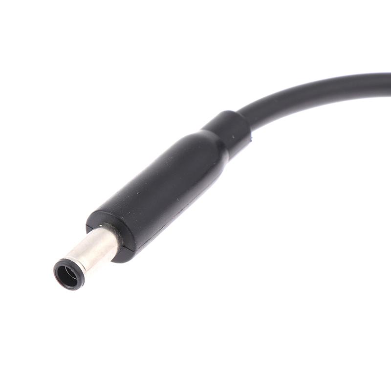 Para Laptop Cabo Adaptador Conversor de Carregamento de Energia CC 7.4 * 5.0 para 4.5 * 3.0 mm Porta Pequena com Linha de Conversão de Pino