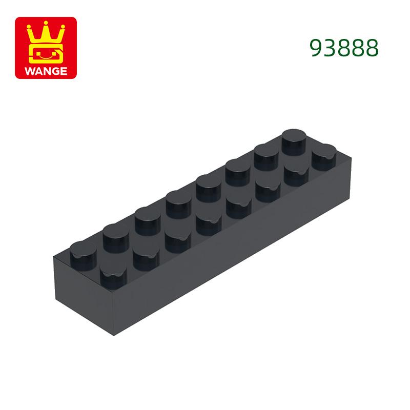 21Pcs/Lot 93888 Timeless Basic Thick 2x8 Constructing Blocks Construction Accessories Works With Brick Children Playthings Present